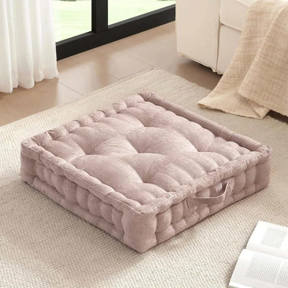 Intelligent Design Large Floor Pillow for Adults Yoga or Meditation Cushion with Handle, Floor Cushion for Board Games, - FitHealthHavenFitHealthHavenFitHealthHaven200007763:201336106United StatesIntelligent Design Large Floor Pillow for Adults Yoga or Meditation Cushion with Handle, Floor Cushion for Board Games,