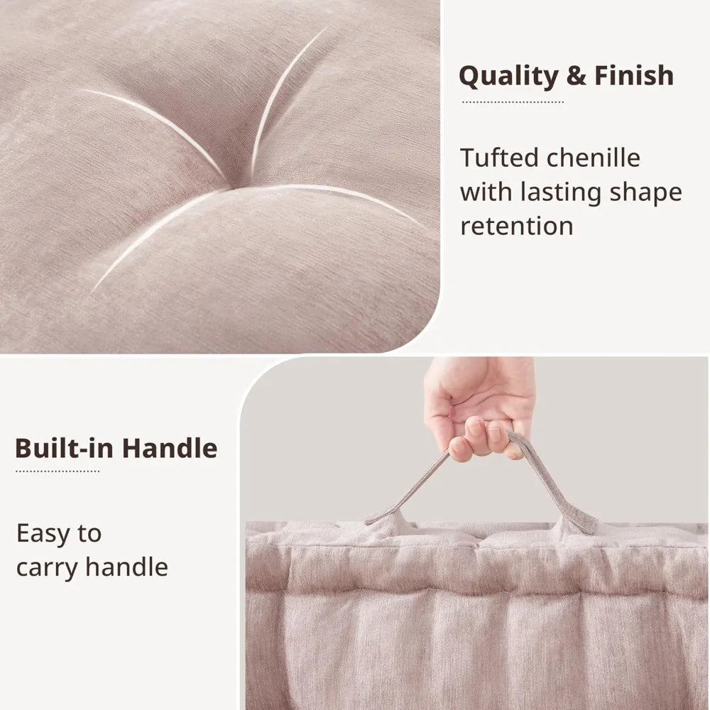 Intelligent Design Large Floor Pillow for Adults Yoga or Meditation Cushion with Handle, Floor Cushion for Board Games, - FitHealthHavenFitHealthHavenFitHealthHaven200007763:201336106United StatesIntelligent Design Large Floor Pillow for Adults Yoga or Meditation Cushion with Handle, Floor Cushion for Board Games,