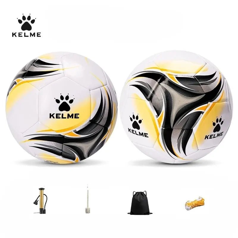 Kelme Standard 5 Soccer Ball School Soccer Ball Wear-resistant Soccer Ball Elastic Indoor High Elasticity Soccer Ball - FitHealthHavenFitHealthHavenFitHealthHaven14:366black goldblack goldKelme Standard 5 Soccer Ball School Soccer Ball Wear-resistant Soccer Ball Elastic Indoor High Elasticity Soccer Ball