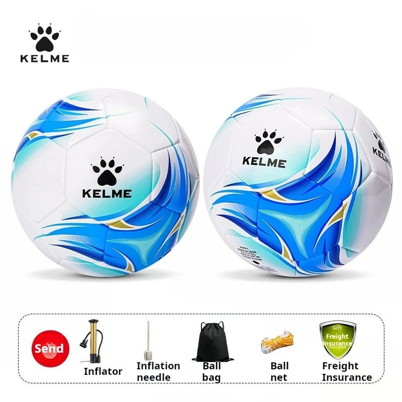 Kelme Standard 5 Soccer Ball School Soccer Ball Wear-resistant Soccer Ball Elastic Indoor High Elasticity Soccer Ball - FitHealthHavenFitHealthHavenFitHealthHaven14:29white bluewhite blueKelme Standard 5 Soccer Ball School Soccer Ball Wear-resistant Soccer Ball Elastic Indoor High Elasticity Soccer Ball