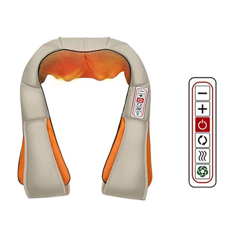 Kneading Shawl Neck Vehicle Home Massager Neck Shoulder Waist Whole Body Kneading And Kneading Massage Shawl Massage Chair Home - FitHealthHavenFitHealthHavenFitHealthHaven14:350852OrangeKneading Shawl Neck Vehicle Home Massager Neck Shoulder Waist Whole Body Kneading And Kneading Massage Shawl Massage Chair Home