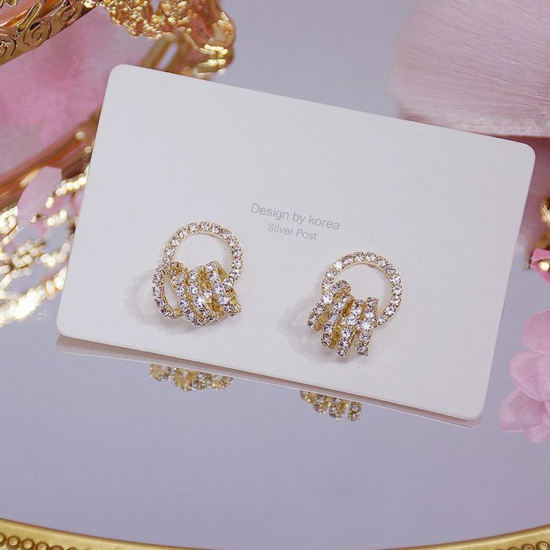 Korean Super Shining Buckle Circle Earrings for Women 14k Real Gold Elegant AAA Zirconia Stud Earring Birthday Gift Brincos - FitHealthHavenFitHealthHavenFitHealthHaven200000226:193BJBJKorean Super Shining Buckle Circle Earrings for Women 14k Real Gold Elegant AAA Zirconia Stud Earring Birthday Gift Brincos