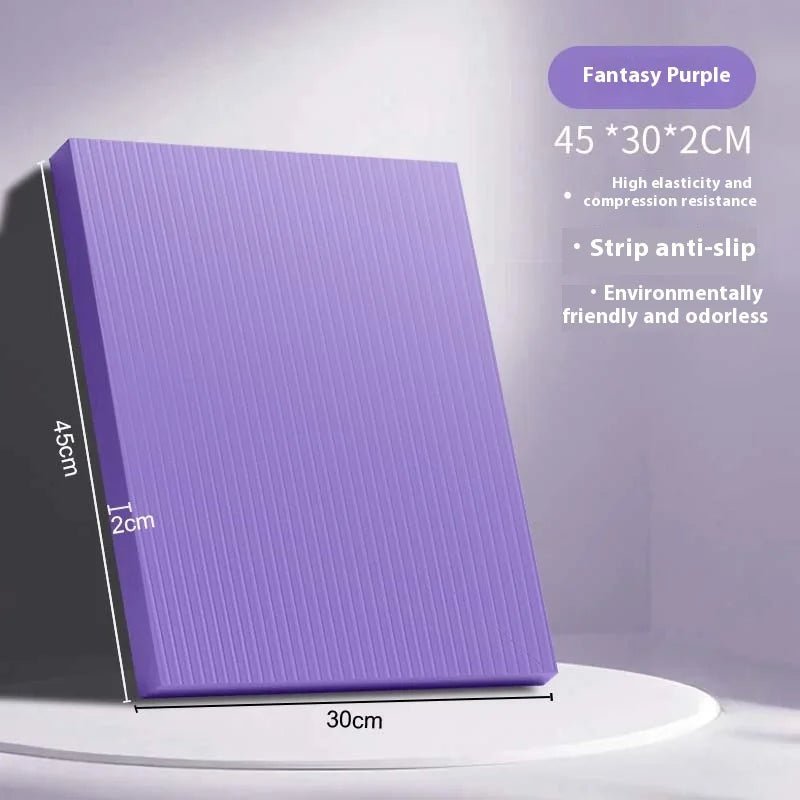 Large Yoga Balance Mat Non Slip Thick Yoga Mat Accessories for Yoga and Pilates Core Balance and Strength Stability Training - FitHealthHavenFitHealthHavenFitHealthHaven14:1932cm-purple2cm-purpleLarge Yoga Balance Mat Non Slip Thick Yoga Mat Accessories for Yoga and Pilates Core Balance and Strength Stability Training
