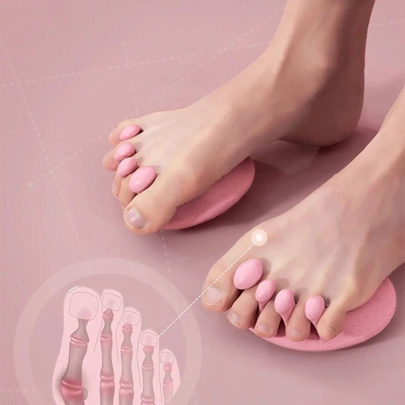 Legs and Arch Foot Trainer Leg Toes Plantar Function Exerciser Thumb Valgus Corrector Improve leg shape Muscle Relex Apparatus - FitHealthHavenFitHealthHavenFitHealthHaven14:1052PinkLegs and Arch Foot Trainer Leg Toes Plantar Function Exerciser Thumb Valgus Corrector Improve leg shape Muscle Relex Apparatus