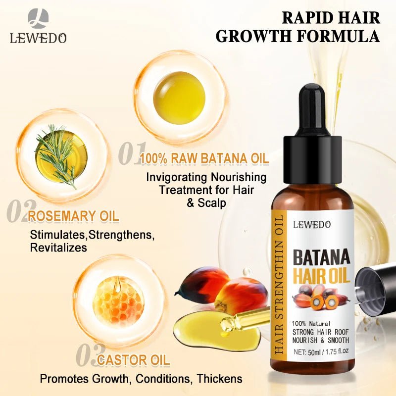 Lewedo Naturals Batana Oil Fast Hair Growth for Men Women Pure Batana Oil Nourish Shiny Hair Healthy Hair Care Anti Hair Loss - FitHealthHavenFitHealthHavenFitHealthHaven14:2000048913pcs batana oil3pcs batana oilLewedo Naturals Batana Oil Fast Hair Growth for Men Women Pure Batana Oil Nourish Shiny Hair Healthy Hair Care Anti Hair Loss