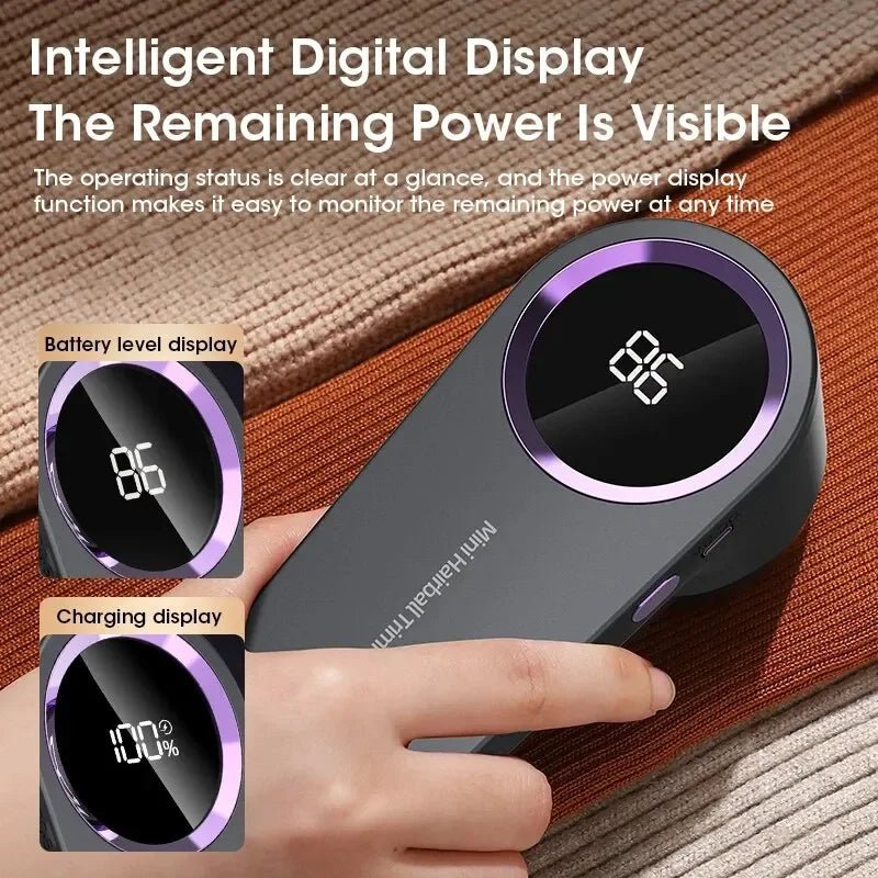 Lint Remover for Clothing LED Digital Electric Pellet Fluff Remover USB Rechargeable Fuzz Fabric Shaver Sweater Dropshipping - FitHealthHavenFitHealthHavenFitHealthHaven14:193GreyGreyLint Remover for Clothing LED Digital Electric Pellet Fluff Remover USB Rechargeable Fuzz Fabric Shaver Sweater Dropshipping