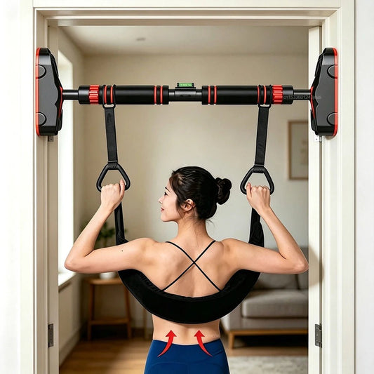 Lumbar Traction Belt Portable Hanging Traction Belt Waist Support Household Spinal Back Stretching Device for Lower Back Pain - FitHealthHavenFitHealthHavenFitHealthHaven14:691GrayGrayLumbar Traction Belt Portable Hanging Traction Belt Waist Support Household Spinal Back Stretching Device for Lower Back Pain