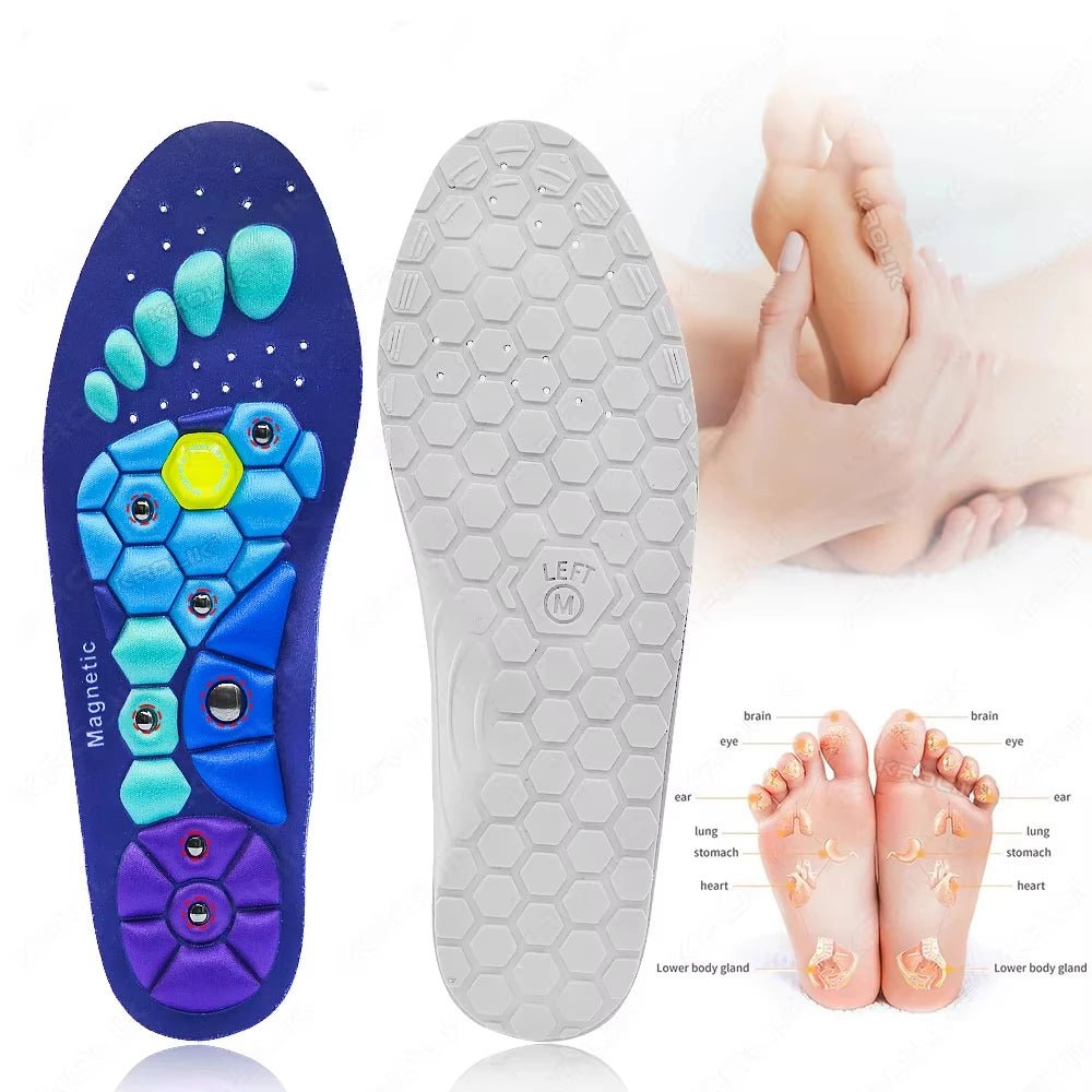 Magnetic Massage Insoles Acupressure Inserts Arch Support Orthopedic Acupressures Shoes Pads Relieve Tired for Men Women Unisex - FitHealthHavenFitHealthHavenFitHealthHaven14:350850Blue Style 1;200000124:350697S(EU36-40)Blue Style 1S(EU36-40)Magnetic Massage Insoles Acupressure Inserts Arch Support Orthopedic Acupressures Shoes Pads Relieve Tired for Men Women Unisex