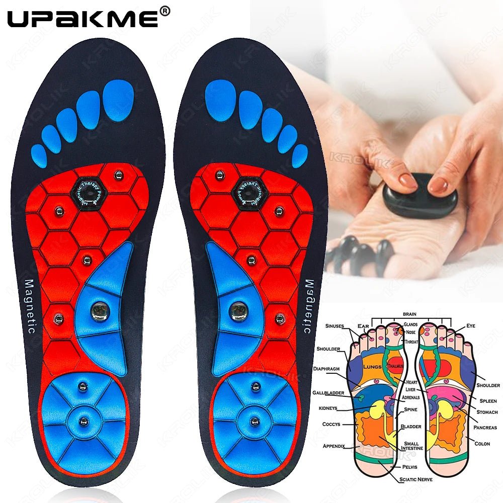 Magnetic Massage Insoles Acupressure Inserts Arch Support Orthopedic Acupressures Shoes Pads Relieve Tired for Men Women Unisex - FitHealthHavenFitHealthHavenFitHealthHaven14:173Red Style 1;200000124:150L(EU44-47)Red Style 1L(EU44-47)Magnetic Massage Insoles Acupressure Inserts Arch Support Orthopedic Acupressures Shoes Pads Relieve Tired for Men Women Unisex