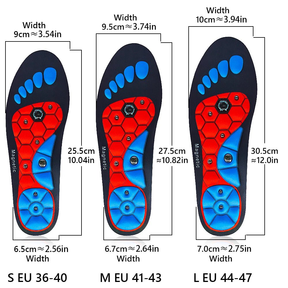 Magnetic Massage Insoles Acupressure Inserts Arch Support Orthopedic Acupressures Shoes Pads Relieve Tired for Men Women Unisex - FitHealthHavenFitHealthHavenFitHealthHaven14:173Red Style 1;200000124:150L(EU44-47)Red Style 1L(EU44-47)Magnetic Massage Insoles Acupressure Inserts Arch Support Orthopedic Acupressures Shoes Pads Relieve Tired for Men Women Unisex