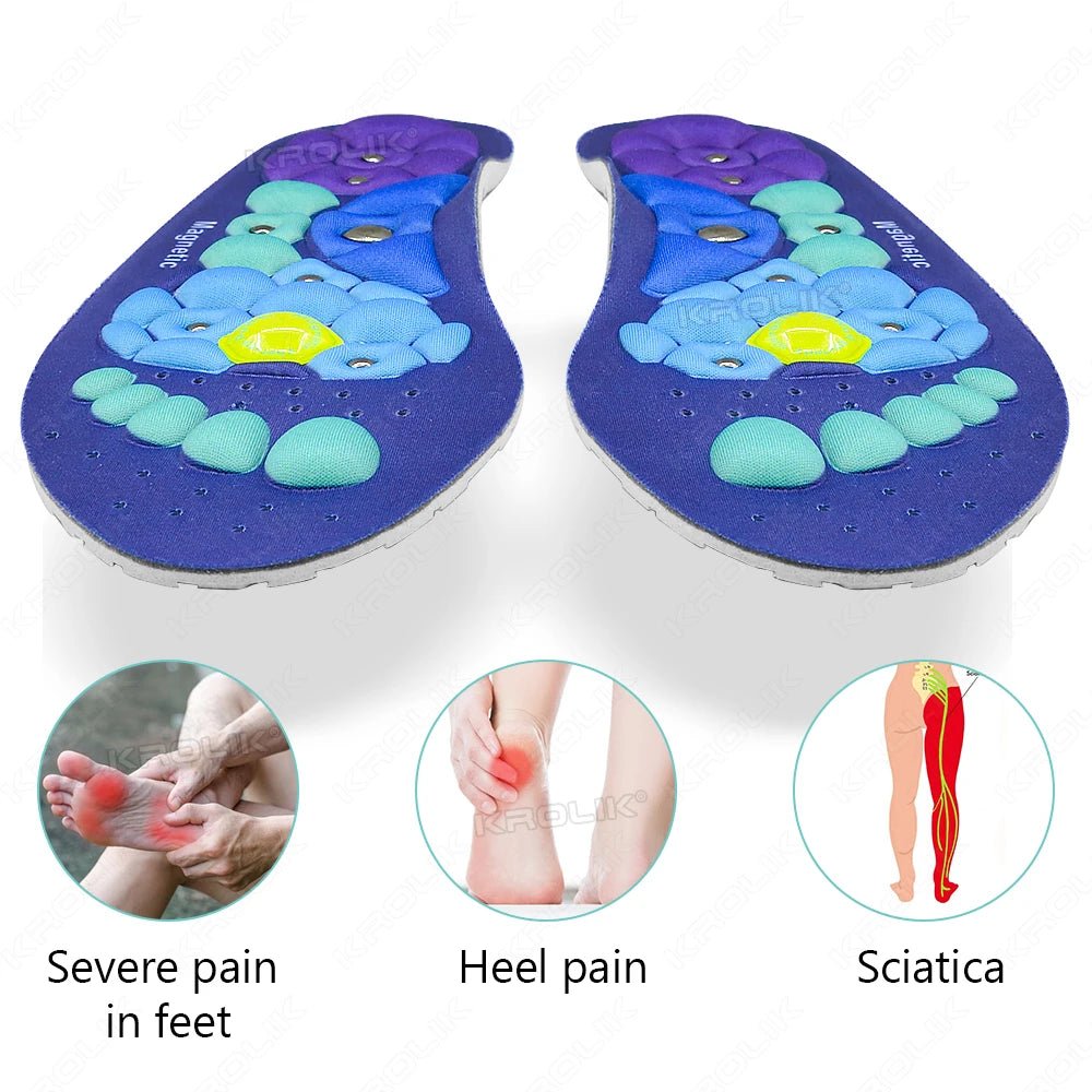 Magnetic Massage Insoles Acupressure Inserts Arch Support Orthopedic Acupressures Shoes Pads Relieve Tired for Men Women Unisex - FitHealthHavenFitHealthHavenFitHealthHaven14:173Red Style 1;200000124:150L(EU44-47)Red Style 1L(EU44-47)Magnetic Massage Insoles Acupressure Inserts Arch Support Orthopedic Acupressures Shoes Pads Relieve Tired for Men Women Unisex