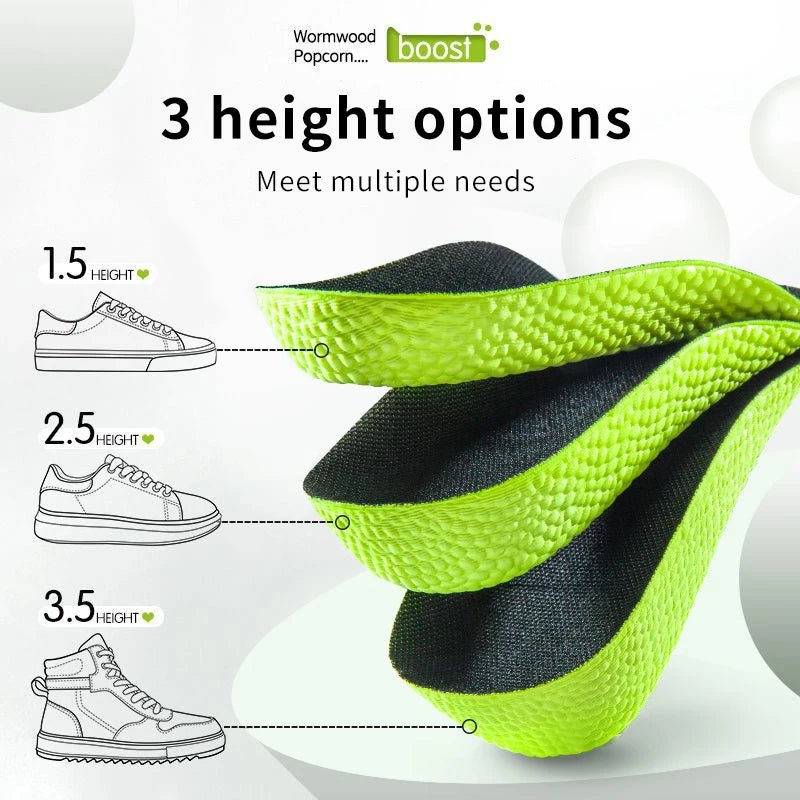 Memory Foam Height Increase Insoles for Men Women Shoes Flat Feet Arch Support Orthopedic Insoles Sneakers Heel Lift Shoe Pads - FitHealthHavenFitHealthHavenFitHealthHaven14:1752.5cm White;200007763:2013361002.5cm WhiteCHINAMemory Foam Height Increase Insoles for Men Women Shoes Flat Feet Arch Support Orthopedic Insoles Sneakers Heel Lift Shoe Pads