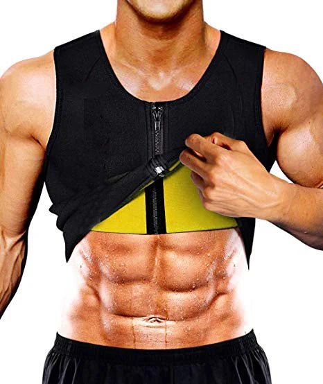Men Body Shaper Waist Trainer Sauna Suit Sweat Vest Slimming Underwear Weight Loss Shirt Fat Burner Workout Tank Tops Shapewear - FitHealthHavenFitHealthHavenFitHealthHaven14:771Yellow and black;5:4182MYellow and blackMMen Body Shaper Waist Trainer Sauna Suit Sweat Vest Slimming Underwear Weight Loss Shirt Fat Burner Workout Tank Tops Shapewear