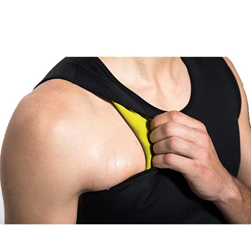 Men Body Shaper Waist Trainer Sauna Suit Sweat Vest Slimming Underwear Weight Loss Shirt Fat Burner Workout Tank Tops Shapewear - FitHealthHavenFitHealthHavenFitHealthHaven14:173Black;5:361386XXXLBlackXXXLMen Body Shaper Waist Trainer Sauna Suit Sweat Vest Slimming Underwear Weight Loss Shirt Fat Burner Workout Tank Tops Shapewear