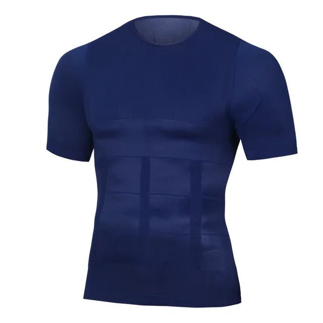 Men Body Shapers Fitness Elastic Abdomen Tight Fitting Short Sleeve Shirt Tank Tops Shape Underwear Slimming Boobs Shaping - FitHealthHavenFitHealthHavenFitHealthHaven14:193Blue;5:4182BlueXXLMen Body Shapers Fitness Elastic Abdomen Tight Fitting Short Sleeve Shirt Tank Tops Shape Underwear Slimming Boobs Shaping