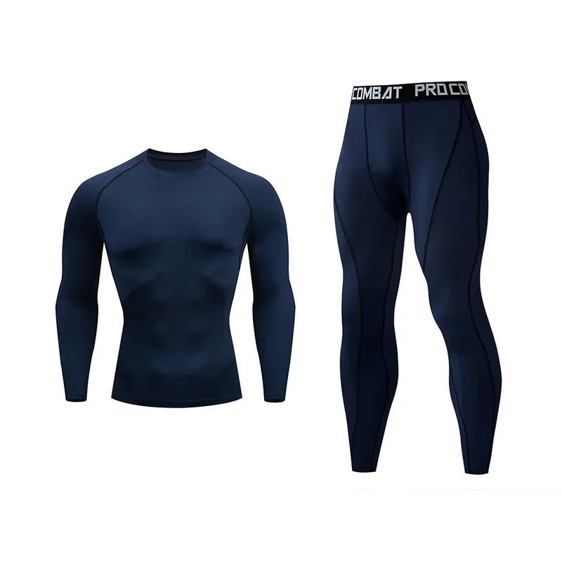 Men Compression Running Set Quick Dry Gym Sport Sweatsuit Man Long Sleeve Jogging Training Suit Fitness Tracksuit Gym Clothing - FitHealthHavenFitHealthHavenFitHealthHaven14:200006157navy;5:200000990navy4XLMen Compression Running Set Quick Dry Gym Sport Sweatsuit Man Long Sleeve Jogging Training Suit Fitness Tracksuit Gym Clothing