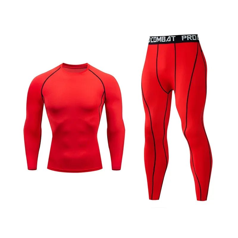 Men Compression Running Set Quick Dry Gym Sport Sweatsuit Man Long Sleeve Jogging Training Suit Fitness Tracksuit Gym Clothing - FitHealthHavenFitHealthHavenFitHealthHaven14:10;5:200000323Red3XLMen Compression Running Set Quick Dry Gym Sport Sweatsuit Man Long Sleeve Jogging Training Suit Fitness Tracksuit Gym Clothing
