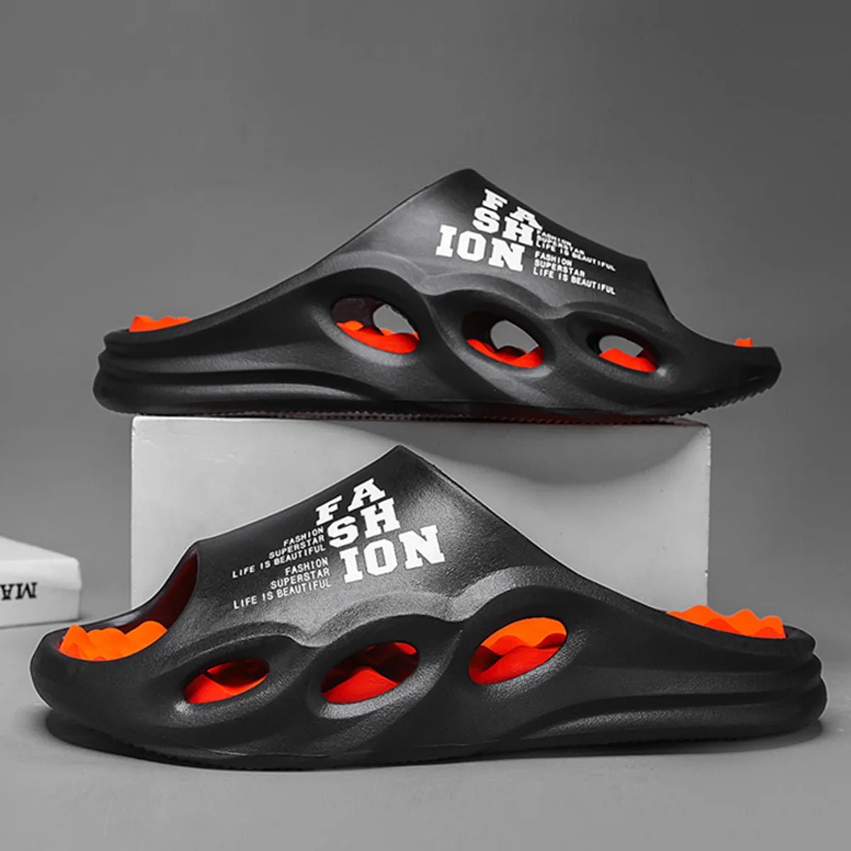 Men Fashion Massage Slippers Indoor/Outdoor Sandals Beach Flip Flop Thick Sole Male Slides Summer Non-Slip Men Shower Slippers - FitHealthHavenFitHealthHavenFitHealthHaven14:29;200000124:4280324WHITE39-40Men Fashion Massage Slippers Indoor/Outdoor Sandals Beach Flip Flop Thick Sole Male Slides Summer Non-Slip Men Shower Slippers