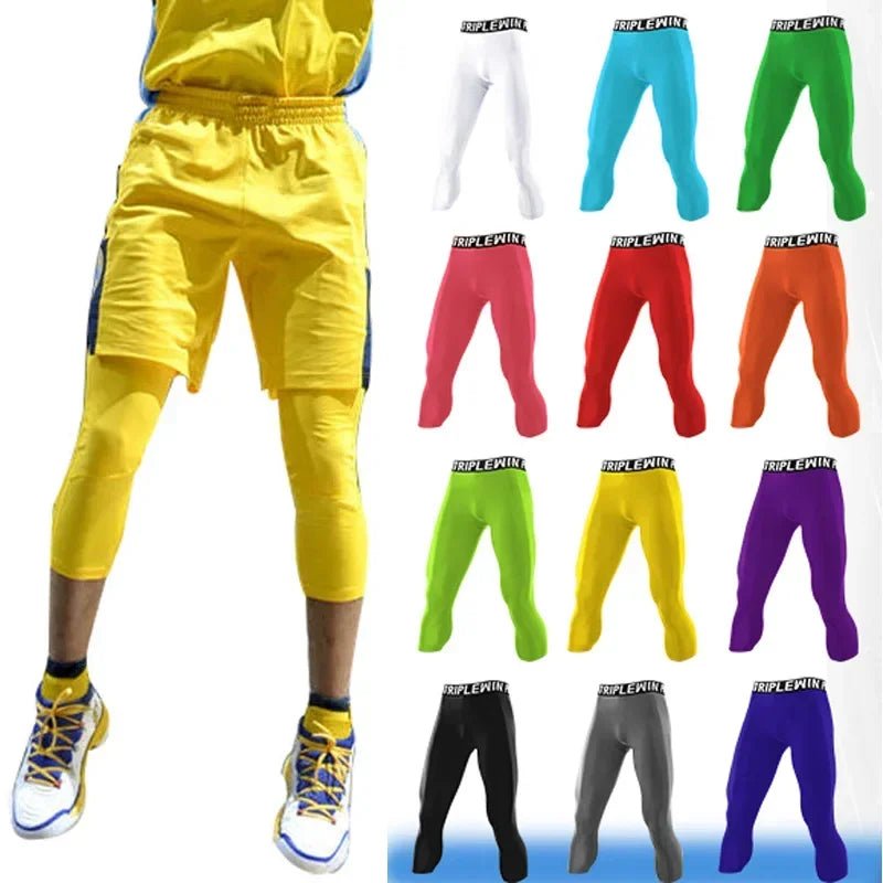Men GYM Capri Running Tights Pants Kid Children Basketball Football Soccer Fitness Exercise Sport 3/4 Cropped Legging Shorts J12 - FitHealthHavenFitHealthHavenFitHealthHaven14:173;5:361385Adults SBlueAdults SMen GYM Capri Running Tights Pants Kid Children Basketball Football Soccer Fitness Exercise Sport 3/4 Cropped Legging Shorts J12