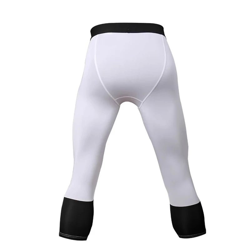 Men Kid Boy Girl GYM Capri Running Tight Pants Basketball Football Soccer Exercise Sport 3/4 Cropped Kneelet Leggings Shorts 714 - FitHealthHavenFitHealthHavenFitHealthHaven14:771White Black;5:100014065XXLWhite BlackXXLMen Kid Boy Girl GYM Capri Running Tight Pants Basketball Football Soccer Exercise Sport 3/4 Cropped Kneelet Leggings Shorts 714