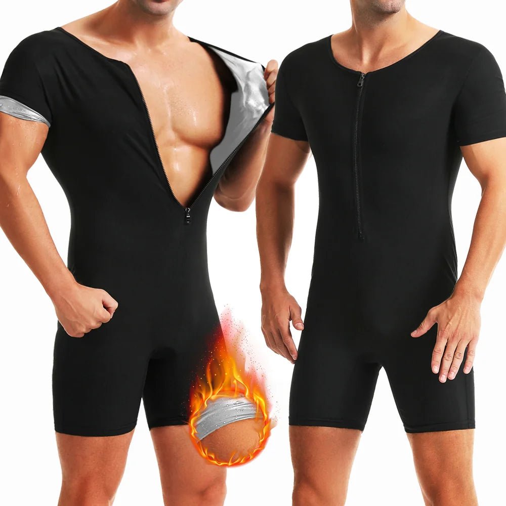Men Sauna Suits Hot Sweating Jumpsuits Waist Trainer Weight Loss for Fitness Gym Exercise Training Wear Fat Burning Bodysuits - FitHealthHavenFitHealthHavenFitHealthHaven14:771Inner Silver;5:361386Inner SilverMMen Sauna Suits Hot Sweating Jumpsuits Waist Trainer Weight Loss for Fitness Gym Exercise Training Wear Fat Burning Bodysuits