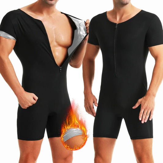 Men Sauna Suits Hot Sweating Jumpsuits Waist Trainer Weight Loss for Fitness Gym Exercise Training Wear Fat Burning Bodysuits - FitHealthHavenFitHealthHavenFitHealthHaven14:771Inner Silver;5:361386Inner SilverMMen Sauna Suits Hot Sweating Jumpsuits Waist Trainer Weight Loss for Fitness Gym Exercise Training Wear Fat Burning Bodysuits