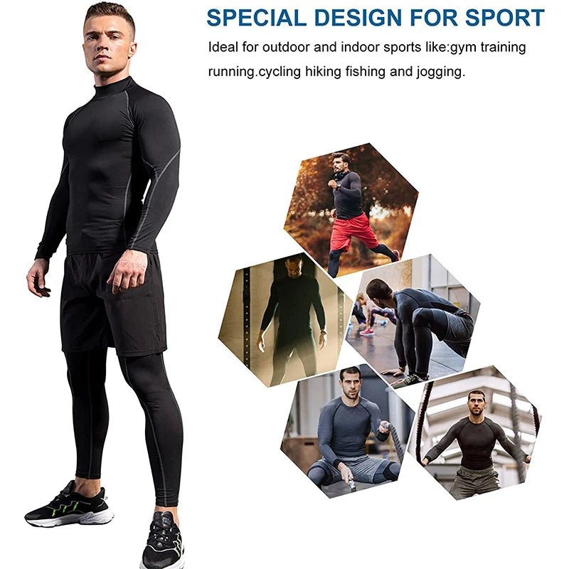 Men Sport T-shirt Quick Dry Bodybuilding Running Shirt Long Sleeve Compression Top Gym T Shirt Men Fitness Tight Rashgard - FitHealthHavenFitHealthHavenFitHealthHaven14:175Gray;5:361386GrayMMen Sport T-shirt Quick Dry Bodybuilding Running Shirt Long Sleeve Compression Top Gym T Shirt Men Fitness Tight Rashgard