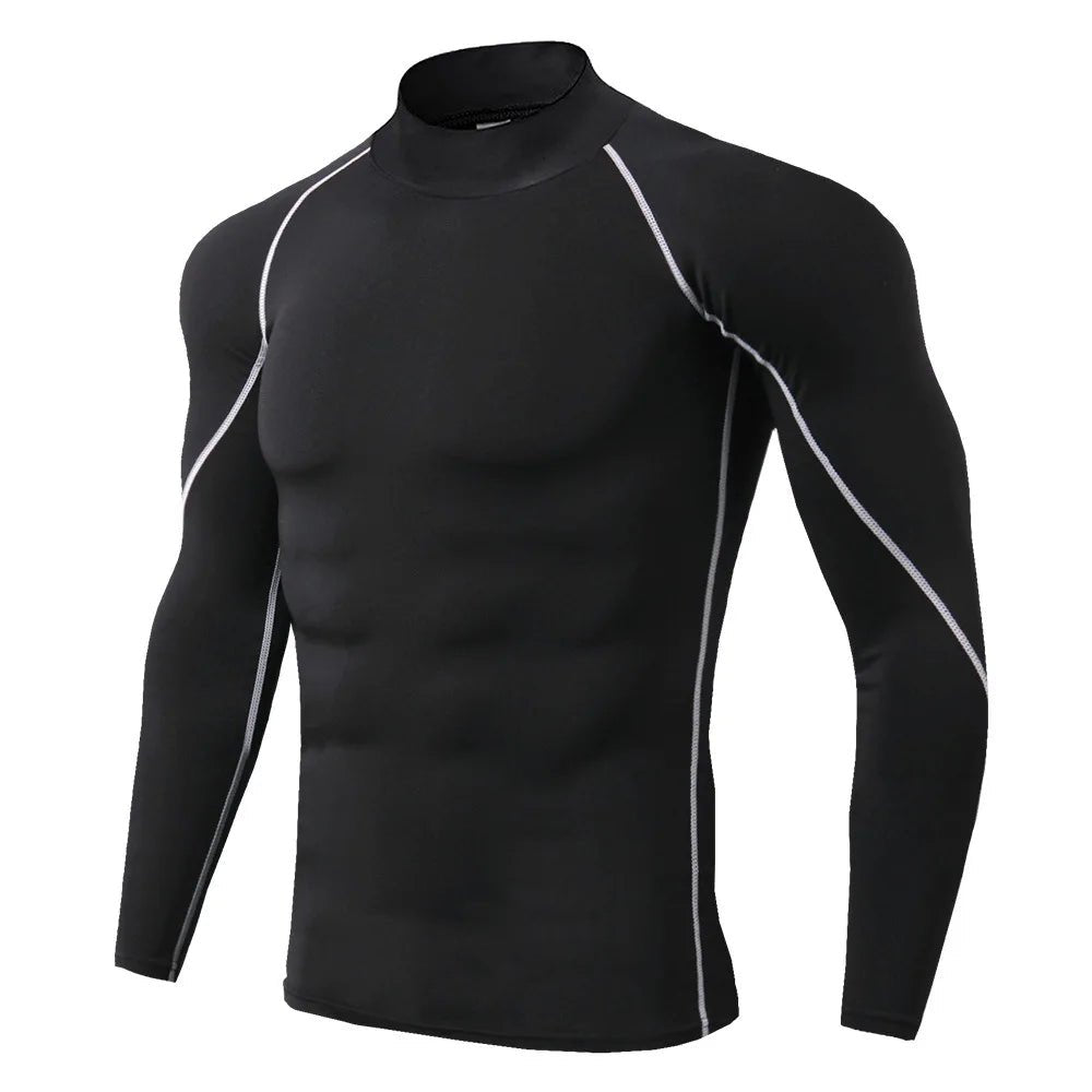 Men Sport T-shirt Quick Dry Bodybuilding Running Shirt Long Sleeve Compression Top Gym T Shirt Men Fitness Tight Rashgard - FitHealthHavenFitHealthHavenFitHealthHaven14:173Black 02;5:361386Black 02MMen Sport T-shirt Quick Dry Bodybuilding Running Shirt Long Sleeve Compression Top Gym T Shirt Men Fitness Tight Rashgard