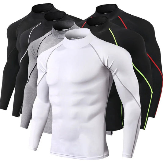Men Sport T-shirt Quick Dry Bodybuilding Running Shirt Long Sleeve Compression Top Gym T Shirt Men Fitness Tight Rashgard - FitHealthHavenFitHealthHavenFitHealthHaven14:175Gray;5:361386GrayMMen Sport T-shirt Quick Dry Bodybuilding Running Shirt Long Sleeve Compression Top Gym T Shirt Men Fitness Tight Rashgard