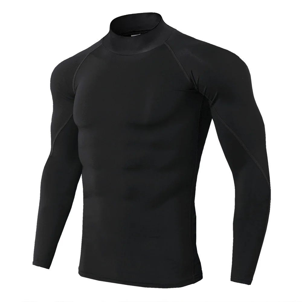 Men Sport T-shirt Quick Dry Bodybuilding Running Shirt Long Sleeve Compression Top Gym T Shirt Men Fitness Tight Rashgard - FitHealthHavenFitHealthHavenFitHealthHaven14:193Black 01;5:361386Black 01MMen Sport T-shirt Quick Dry Bodybuilding Running Shirt Long Sleeve Compression Top Gym T Shirt Men Fitness Tight Rashgard