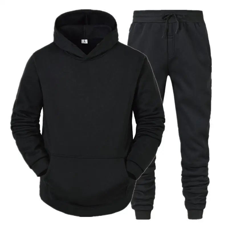 Men Sportswear Sweater Suit Hoodies + Pants Sports Clothing Spring Autumn Sets Jogging Trousers Running Male Tracksuits - FitHealthHavenFitHealthHavenFitHealthHaven14:350850Black;5:4182BlackXXLMen Sportswear Sweater Suit Hoodies + Pants Sports Clothing Spring Autumn Sets Jogging Trousers Running Male Tracksuits