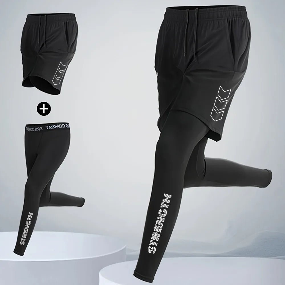 Men Training Athletic Pants Quick Dry Running Leggings Gym Workout Compression Pants - FitHealthHavenFitHealthHavenFitHealthHaven14:7712201-A;5:3613862201-AMMen Training Athletic Pants Quick Dry Running Leggings Gym Workout Compression Pants