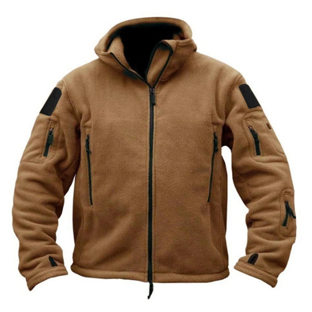 Men US Military Winter Thermal Fleece Tactical Jacket Outdoors Sports Hooded Coat Militar Softshell Hiking Outdoor Army Jackets - FitHealthHavenFitHealthHavenFitHealthHaven14:200001438;5:100014064KhakiSMen US Military Winter Thermal Fleece Tactical Jacket Outdoors Sports Hooded Coat Militar Softshell Hiking Outdoor Army Jackets