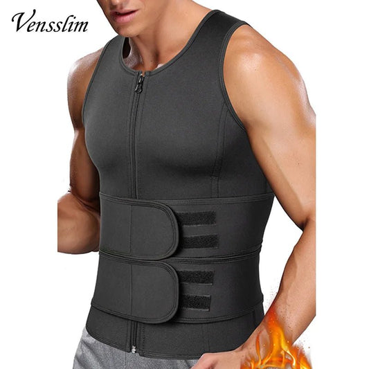 Men's Body Shaper Waist Trainer Sauna Vest Double Belt Sweat Shirt Corset Top Abdomen Slimming Shapewear Fat Burn Fitness Suits - FitHealthHavenFitHealthHavenFitHealthHaven14:771black-two belt;5:361385black-two beltLMen's Body Shaper Waist Trainer Sauna Vest Double Belt Sweat Shirt Corset Top Abdomen Slimming Shapewear Fat Burn Fitness Suits