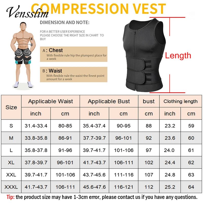 Men's Body Shaper Waist Trainer Sauna Vest Double Belt Sweat Shirt Corset Top Abdomen Slimming Shapewear Fat Burn Fitness Suits - FitHealthHavenFitHealthHavenFitHealthHaven14:771black-two belt;5:361385black-two beltLMen's Body Shaper Waist Trainer Sauna Vest Double Belt Sweat Shirt Corset Top Abdomen Slimming Shapewear Fat Burn Fitness Suits
