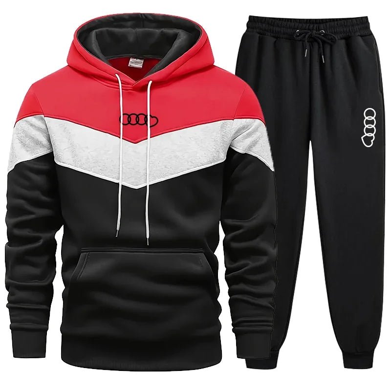 Men's Clothing Casual Sweatshirt Suit Sweatshirts for Men Daily Tricolor Hoodies Hot High Quality 2024 Sports Tracksuit Jogging - FitHealthHavenFitHealthHavenFitHealthHaven14:10Red;5:361386RedMMen's Clothing Casual Sweatshirt Suit Sweatshirts for Men Daily Tricolor Hoodies Hot High Quality 2024 Sports Tracksuit Jogging