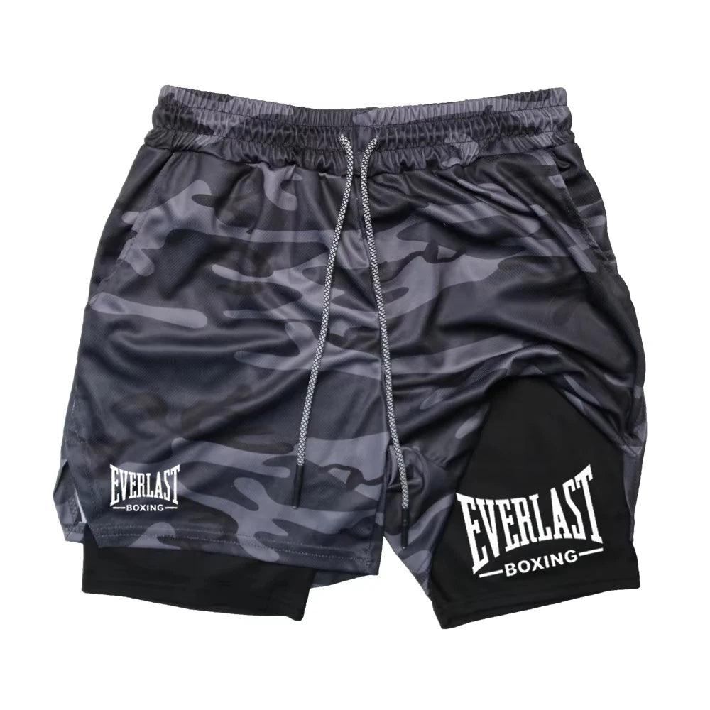 Men's compression gym shorts, EVERLAST printed sports pants, double layered, quick drying, basketball, muscle, fitness RL0365 - FitHealthHavenFitHealthHavenFitHealthHaven14:200002130photo color;5:361385photo color 5LMen's compression gym shorts, EVERLAST printed sports pants, double layered, quick drying, basketball, muscle, fitness RL0365