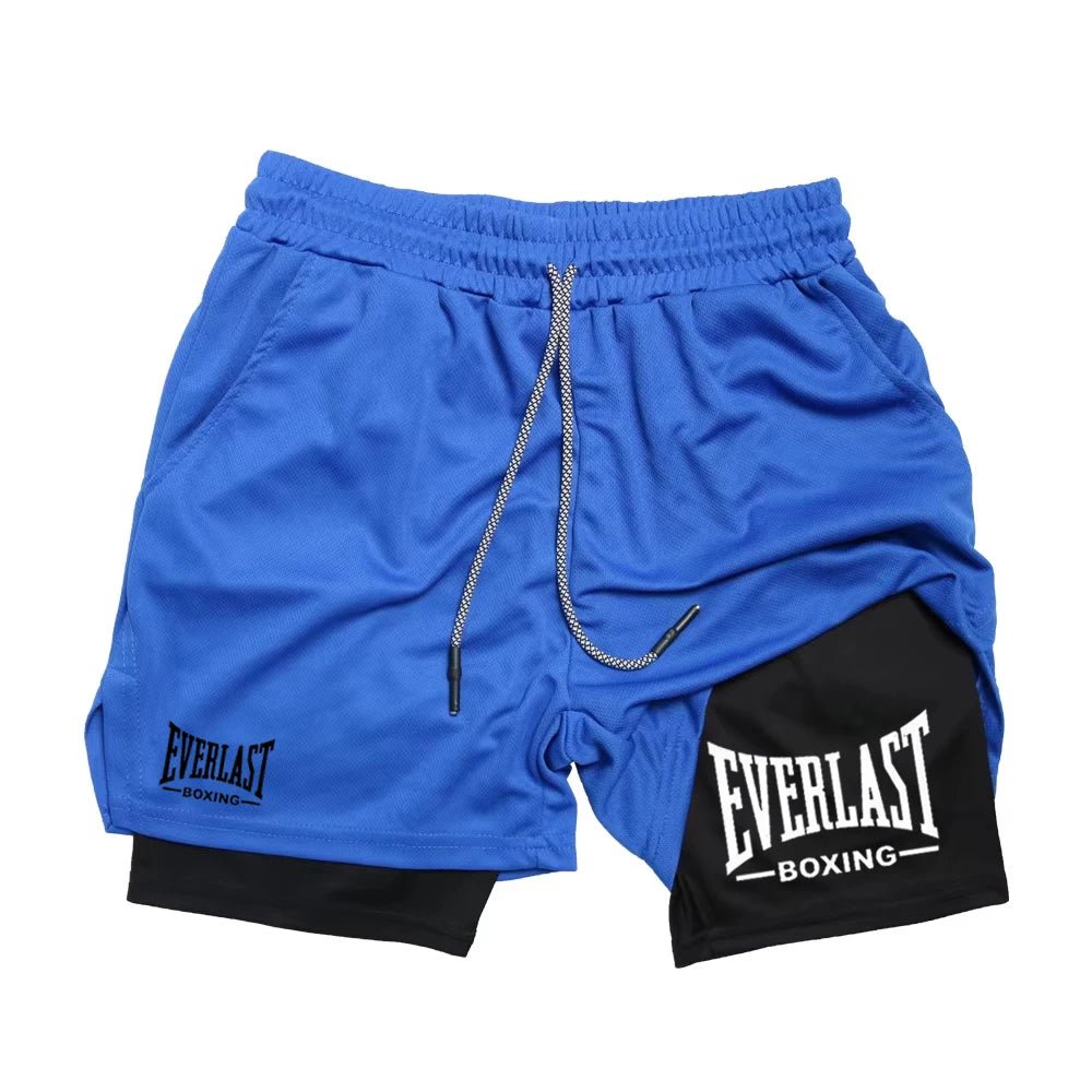 Men's compression gym shorts, EVERLAST printed sports pants, double layered, quick drying, basketball, muscle, fitness RL0365 - FitHealthHavenFitHealthHavenFitHealthHaven14:365458photo color;5:4182photo colorXXLMen's compression gym shorts, EVERLAST printed sports pants, double layered, quick drying, basketball, muscle, fitness RL0365