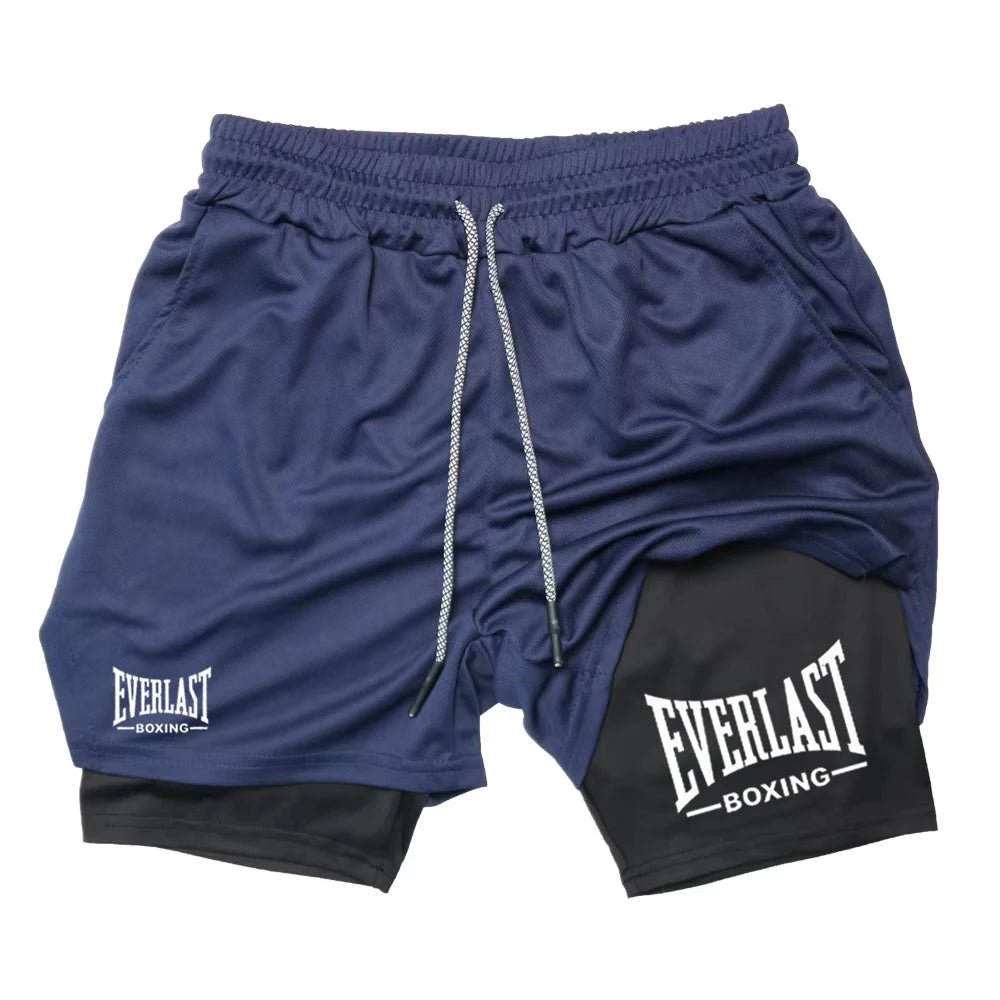 Men's compression gym shorts, EVERLAST printed sports pants, double layered, quick drying, basketball, muscle, fitness RL0365 - FitHealthHavenFitHealthHavenFitHealthHaven14:175photo color;5:361386photo color 1MMen's compression gym shorts, EVERLAST printed sports pants, double layered, quick drying, basketball, muscle, fitness RL0365