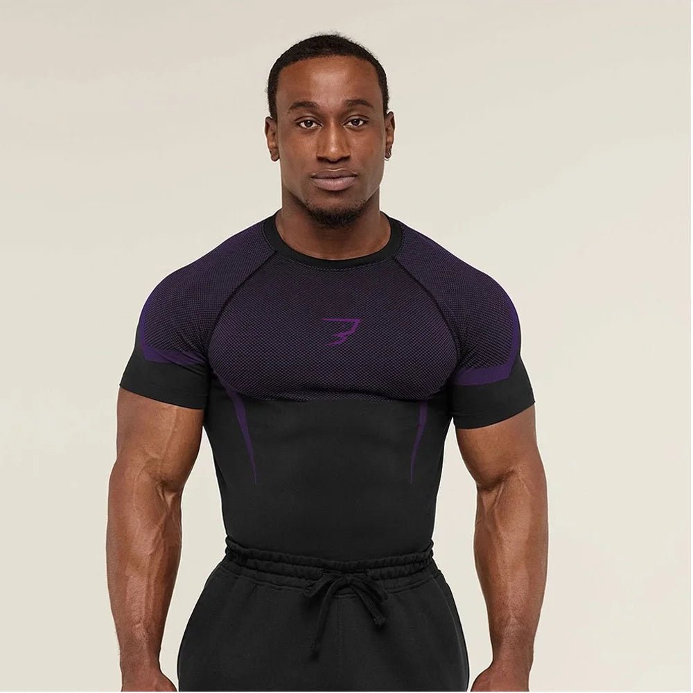 Men's Fitness T-shirt Tight Short Sleeve 2026 Summer New Breathable Quick Drying Tshirt Outdoor Training Short Sleeve Exercise - FitHealthHavenFitHealthHavenFitHealthHaven14:6917;200007763:201336100;200370261:349906;5:1000140647SNo|China MainlandMen's Fitness T-shirt Tight Short Sleeve 2026 Summer New Breathable Quick Drying Tshirt Outdoor Training Short Sleeve Exercise