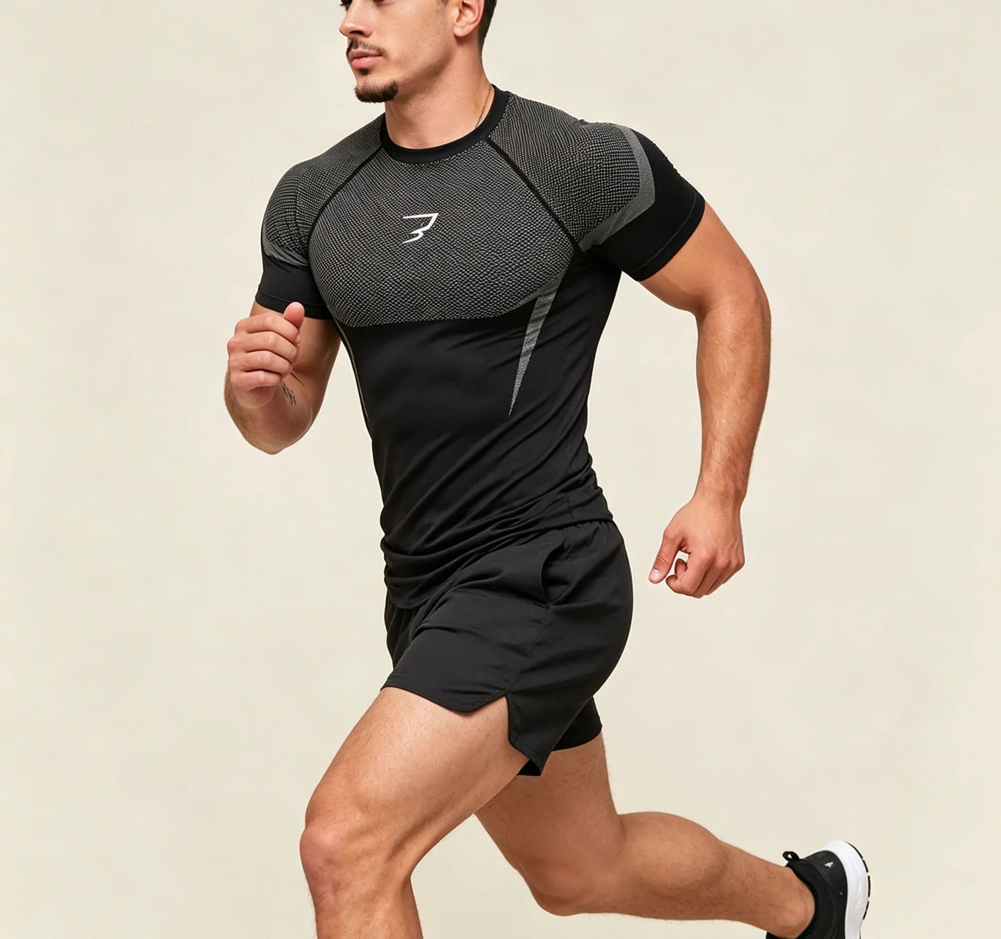 Men's Fitness T-shirt Tight Short Sleeve 2026 Summer New Breathable Quick Drying Tshirt Outdoor Training Short Sleeve Exercise - FitHealthHavenFitHealthHavenFitHealthHaven14:7711;200007763:201336100;200370261:349906;5:1000140641SNo|China MainlandMen's Fitness T-shirt Tight Short Sleeve 2026 Summer New Breathable Quick Drying Tshirt Outdoor Training Short Sleeve Exercise