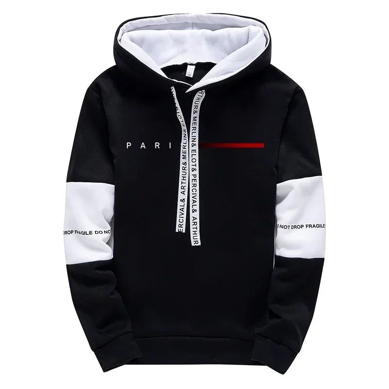 Men's Hooded Sweatshirts Sweatpants Paris Fashion Hoodie Streetwear Male All Season Daily Casual Sports Pullover Jogging Pants - FitHealthHavenFitHealthHavenFitHealthHaven14:193Black Top;5:4183Black TopXXXLMen's Hooded Sweatshirts Sweatpants Paris Fashion Hoodie Streetwear Male All Season Daily Casual Sports Pullover Jogging Pants