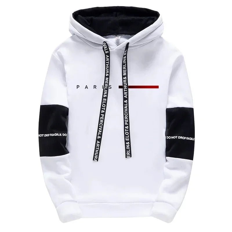 Men's Hooded Sweatshirts Sweatpants Paris Fashion Hoodie Streetwear Male All Season Daily Casual Sports Pullover Jogging Pants - FitHealthHavenFitHealthHavenFitHealthHaven14:771White Top;5:100014065White TopXLMen's Hooded Sweatshirts Sweatpants Paris Fashion Hoodie Streetwear Male All Season Daily Casual Sports Pullover Jogging Pants