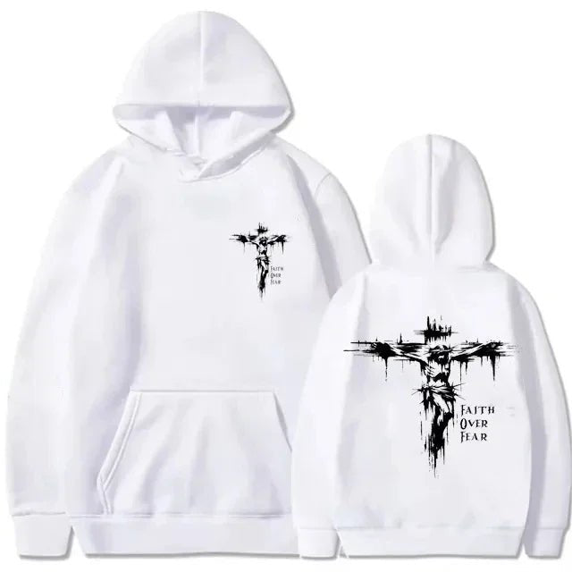 Men's hoodie with religious cross and motivational text prints pullover style autumn fashion hooded hoodie casual hoodie unisex - FitHealthHavenFitHealthHavenFitHealthHaven14:175white6;5:361386white6MMen's hoodie with religious cross and motivational text prints pullover style autumn fashion hooded hoodie casual hoodie unisex