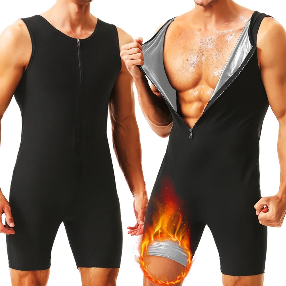 Men’s Sauna Suit Sweat Heat Trapping Workout Fat Burning Vest Belly Slimming Bodysuits Tank Tops Waist Trainer Fitness Corset - FitHealthHavenFitHealthHavenFitHealthHaven14:771Inner Silver;5:100014064Inner SilverSMen’s Sauna Suit Sweat Heat Trapping Workout Fat Burning Vest Belly Slimming Bodysuits Tank Tops Waist Trainer Fitness Corset
