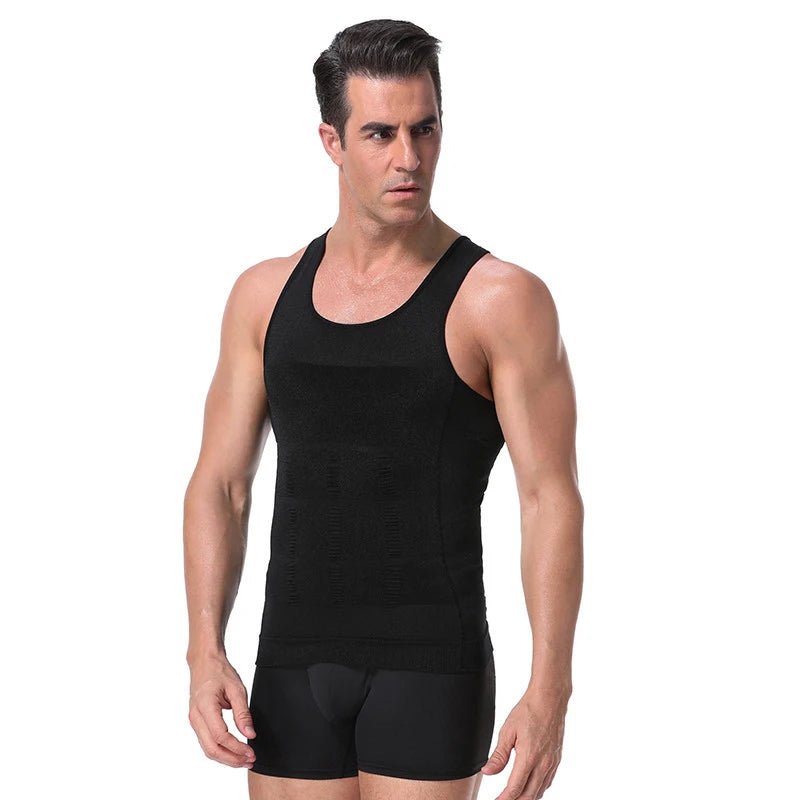 Men's Shapewear Slimming Body Corset Vest Shirt Compression Abdomen Tummy Belly Control Slim Waist Cincher Underwear Sports Vest - FitHealthHavenFitHealthHavenFitHealthHaven14:193black;5:100014066XXLblackXXLMen's Shapewear Slimming Body Corset Vest Shirt Compression Abdomen Tummy Belly Control Slim Waist Cincher Underwear Sports Vest