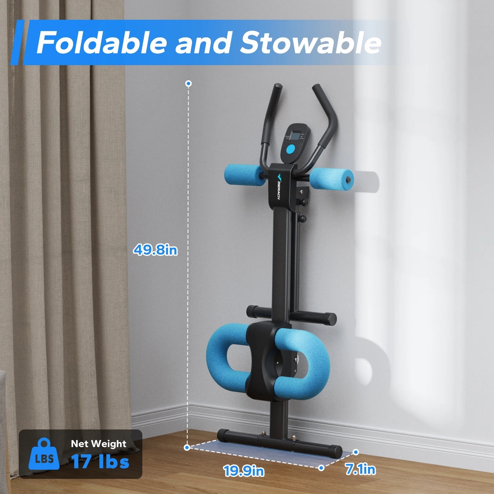 MERACH Ab Machine Adjustable Trainer Workout Foldable Knee Protection Abdominal Exercise Machine Core Ab Exercise System Trainer - FitHealthHavenFitHealthHavenFitHealthHaven14:1732314B;200007763:2013361062314BUnited StatesMERACH Ab Machine Adjustable Trainer Workout Foldable Knee Protection Abdominal Exercise Machine Core Ab Exercise System Trainer