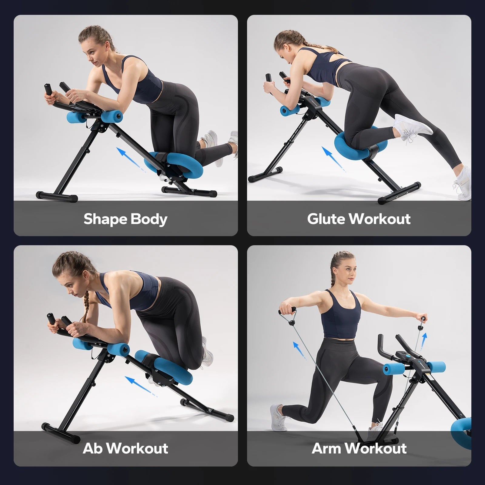 MERACH Ab Machine Adjustable Trainer Workout Foldable Knee Protection Abdominal Exercise Machine Core Ab Exercise System Trainer - FitHealthHavenFitHealthHavenFitHealthHaven14:1732314B;200007763:2013361062314BUnited StatesMERACH Ab Machine Adjustable Trainer Workout Foldable Knee Protection Abdominal Exercise Machine Core Ab Exercise System Trainer