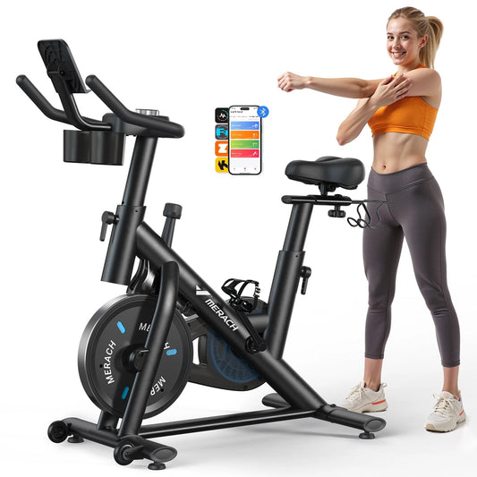 MERACH Exercise Bike Brake Pad/Magnetic Stationary Bike with Exclusive App Low Noise Indoor Cycling Bike with Fitness Courses - FitHealthHavenFitHealthHavenFitHealthHaven14:10RED-S26R2;200007763:201336106RED-S26R2United StatesMERACH Exercise Bike Brake Pad/Magnetic Stationary Bike with Exclusive App Low Noise Indoor Cycling Bike with Fitness Courses