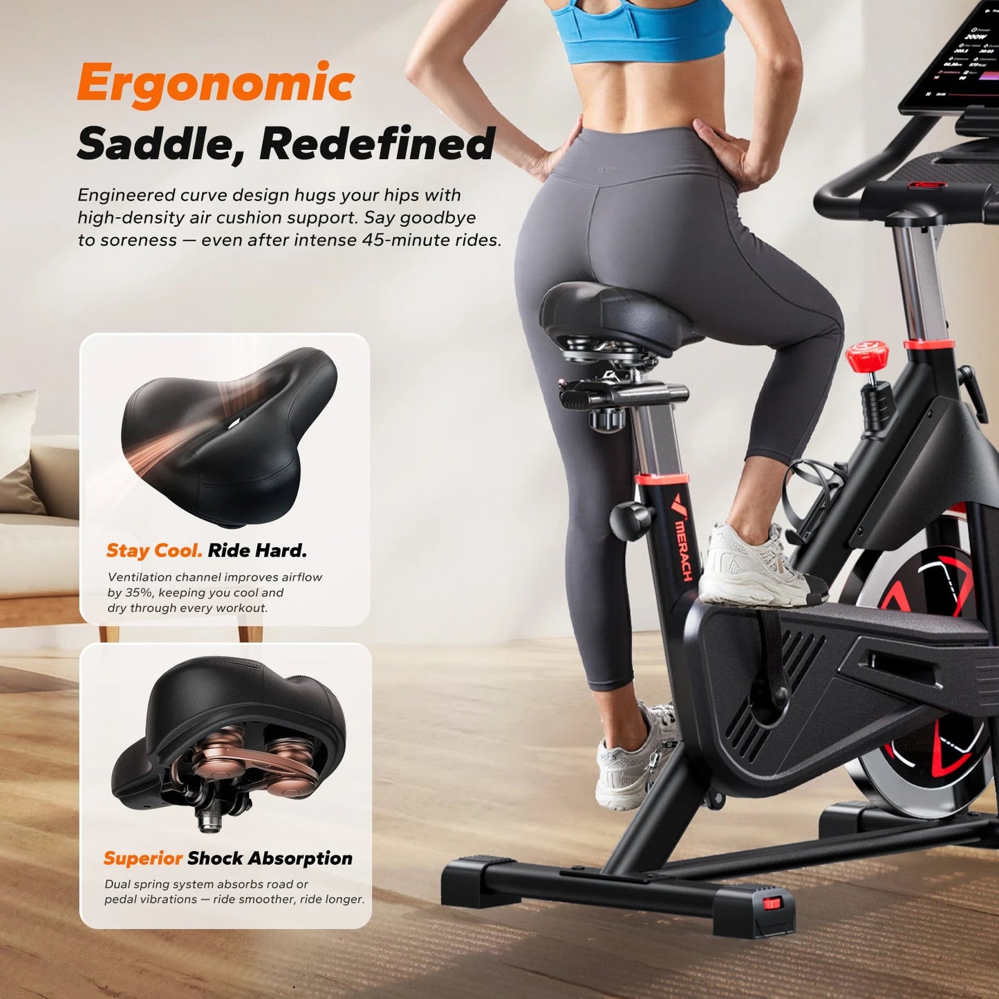 MERACH Exercise Bike S38 Indoor Cycling Magnetic Resistance Exclusive App 300lbs Capacity Comfortable Seat for Home&Weight Loss - FitHealthHavenFitHealthHavenFitHealthHaven14:193S38B2;200007763:201336106S38B2United StatesMERACH Exercise Bike S38 Indoor Cycling Magnetic Resistance Exclusive App 300lbs Capacity Comfortable Seat for Home&Weight Loss